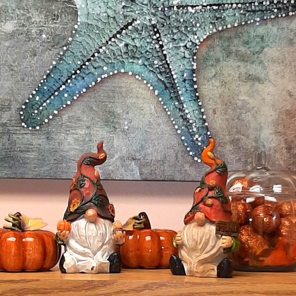 Set of 2 Fall Gnomes NWT - Picture 4 of 8